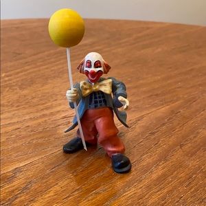 Anri wood hand crafted toriart clown figurine